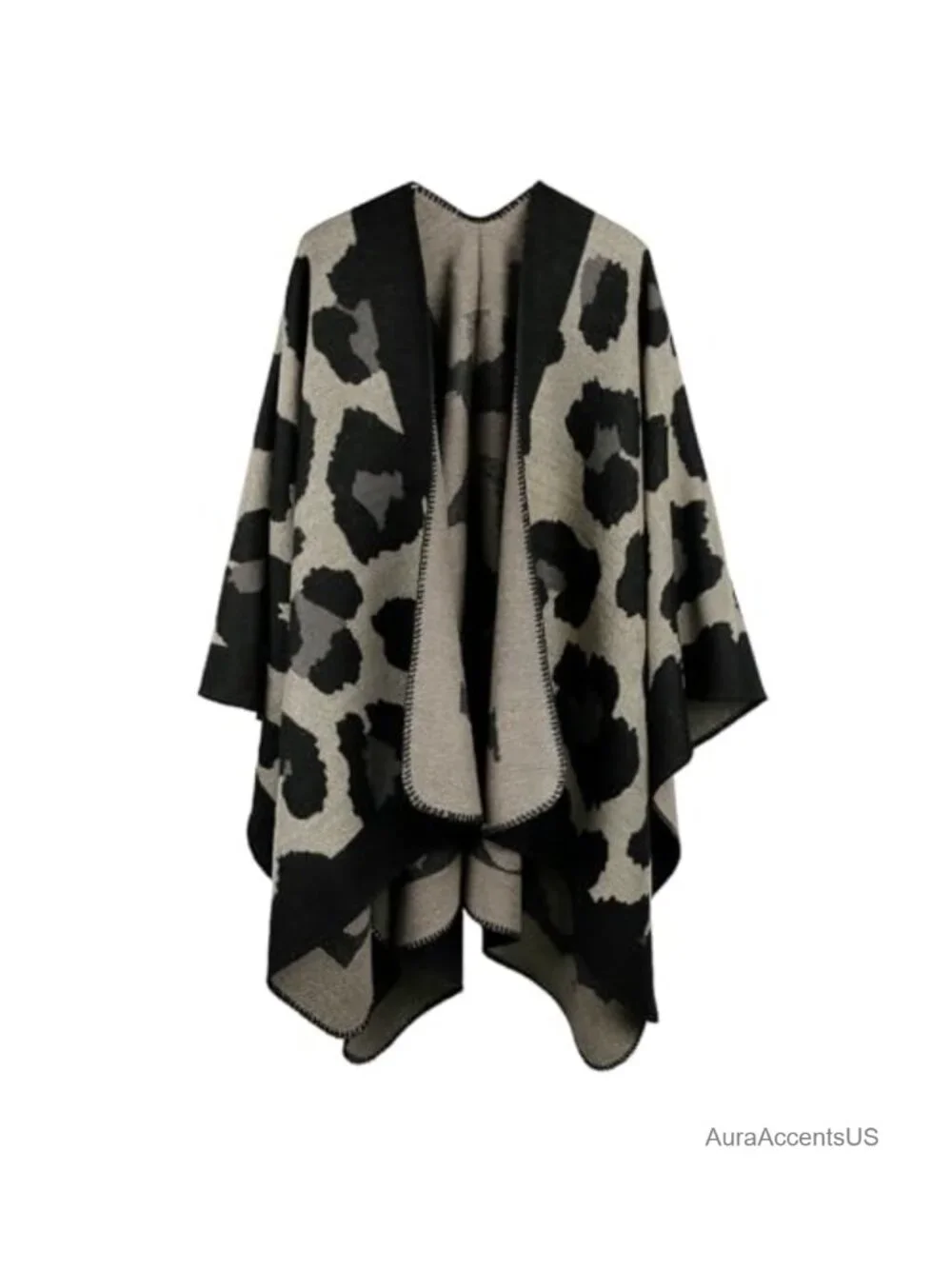 Womens Oversized Pashmina Shawl Wrap Artificial Wool Blanket Scarf Winter Warm